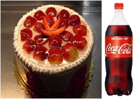 4-6 Kişilik Çilekli Pasta