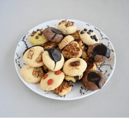 500 Gr Karışık Tatlı Kuru Pasta - Beş Çayının Asil Daveti