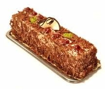 Sıcak Servis Tavsiyeli 4-6 Kişilik Çikolatalı Muzlu Baton Yaş Pasta